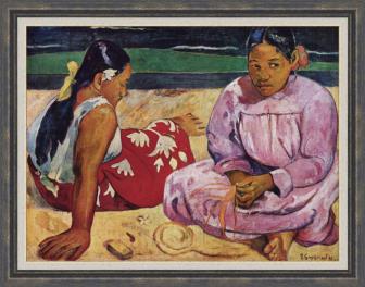 "Tahitian Women on Beach" №23993