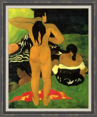"Tahitians on Beach" №23995