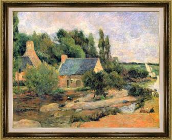 "Washerwoman at Pont-Aven" №24001